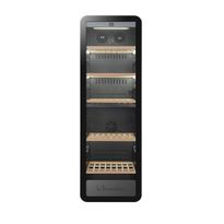 Viinikaappi La Sommeliere APOGEE190DZ, 555X1770mm, musta