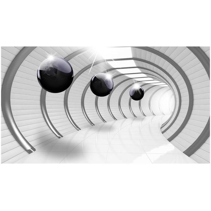 Kuvatapetti Futuristic Tunnel II, XXL, 500x280cm