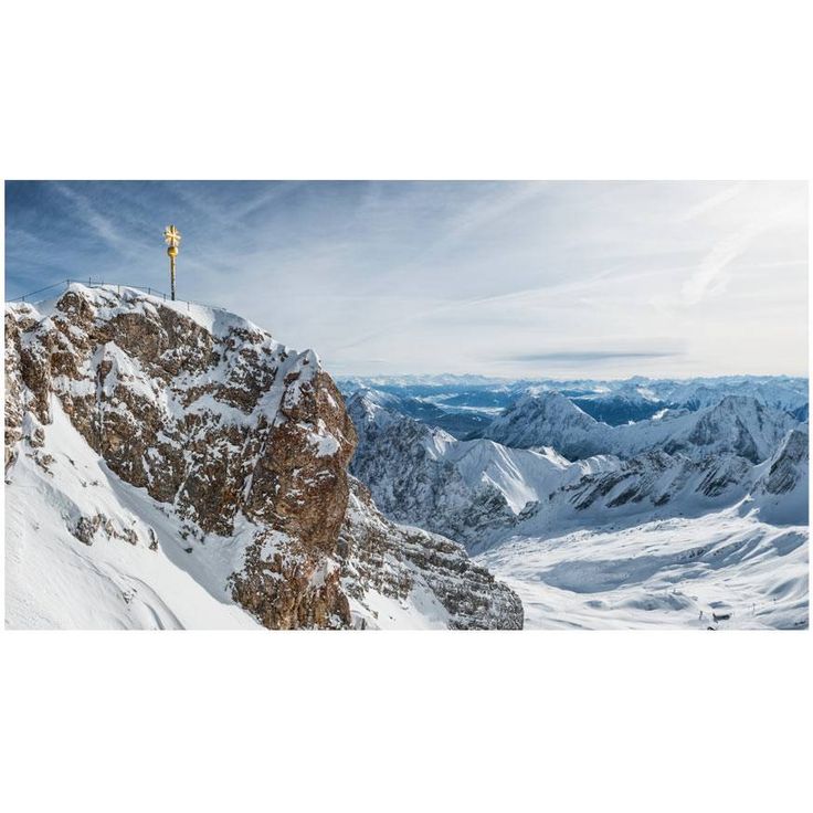 Kuvatapetti Artgeist Winter in Zugspitze, 500x280cm