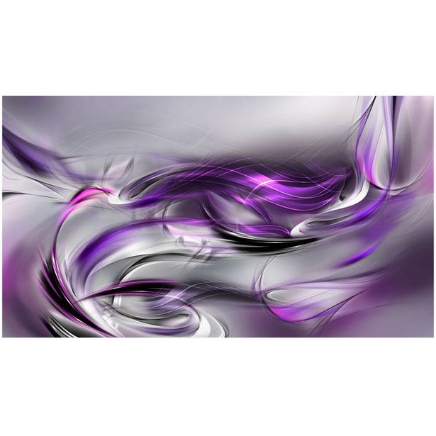 Kuvatapetti Artgeist Purple Swirls II, 500x280cm