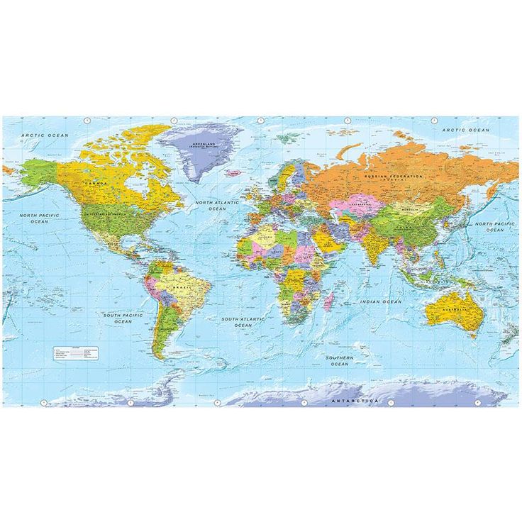 Kuvatapetti Artgeist Orbis Terrarum II, 500x280cm