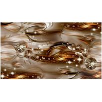 Kuvatapetti Stellar Storm, XXL, 500x280cm, kulta, 10 paneelia