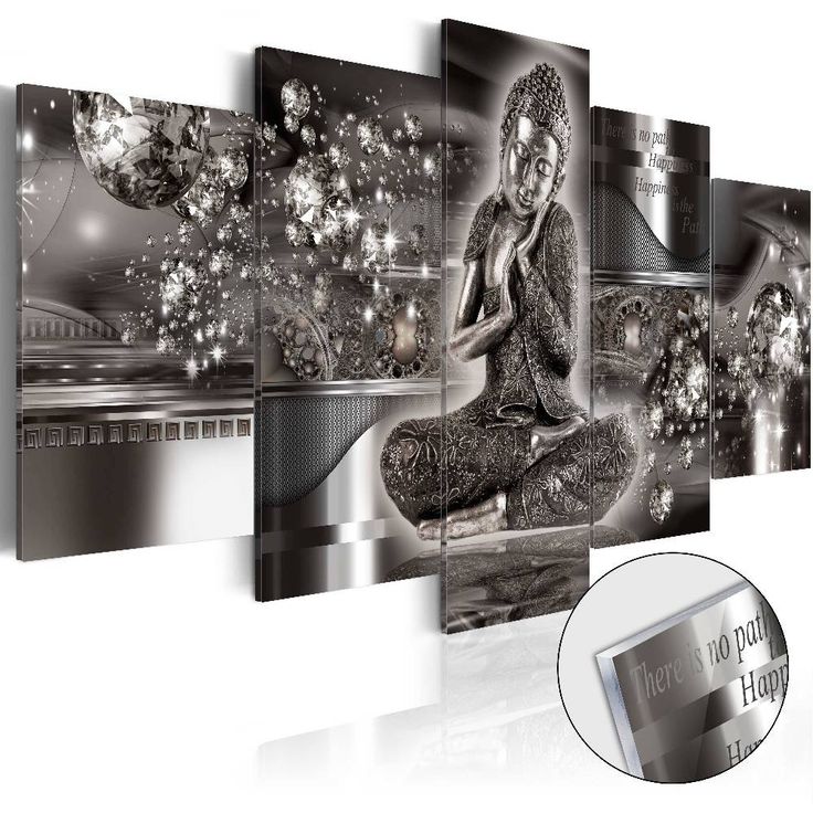 Akryylilasitaulu Artgeist Silver Serenity, eri kokoja