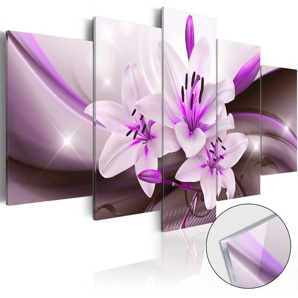 Akryylilasitaulu Artgeist Violet Desert Lily, eri kokoja