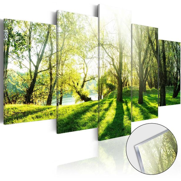 Akryylilasitaulu Artgeist Green Glade, eri kokoja