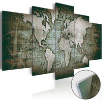 Akryylilasitaulu Artgeist Acrylic prints Bronze map III, eri kokoja