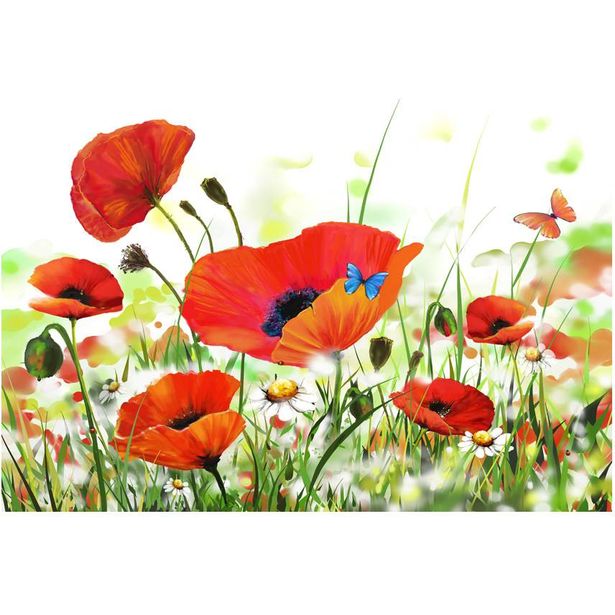 Kuvatapetti Artgeist Country poppies, 270x400cm