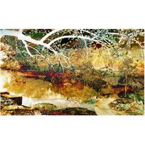 Kuvatapetti Artgeist River of life, 270x450cm, ruskea