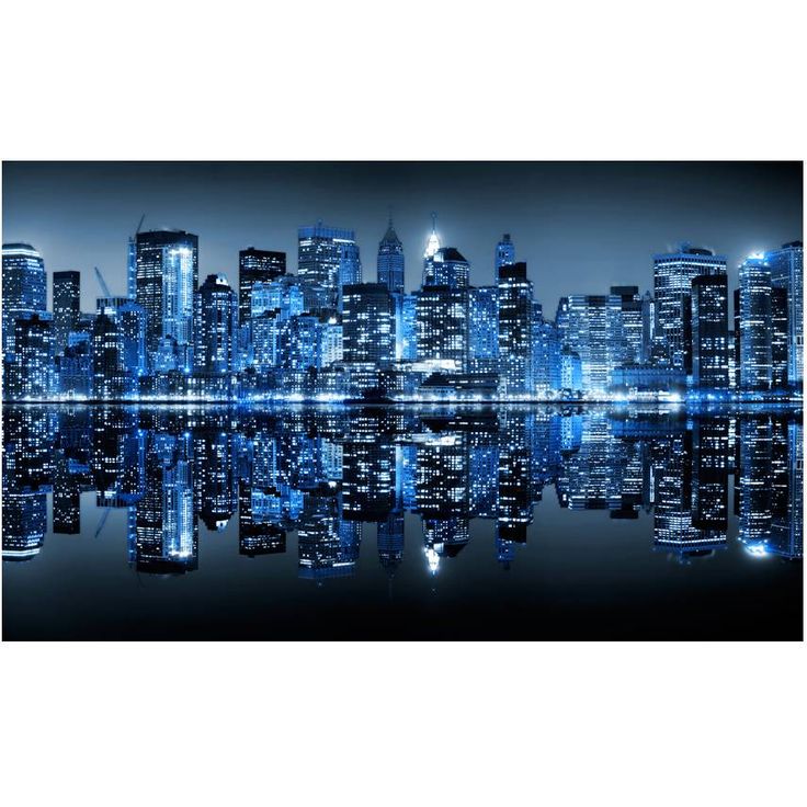 Kuvatapetti Artgeist Ocean lights - NYC, 270x450cm