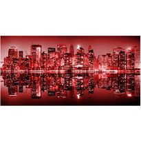 Kuvatapetti Artgeist Red-hot NYC, 550x270cm, punainen