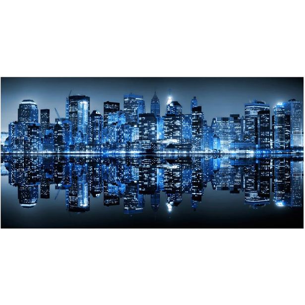 Kuvatapetti Artgeist Ocean valot - NYC, 550x270cm