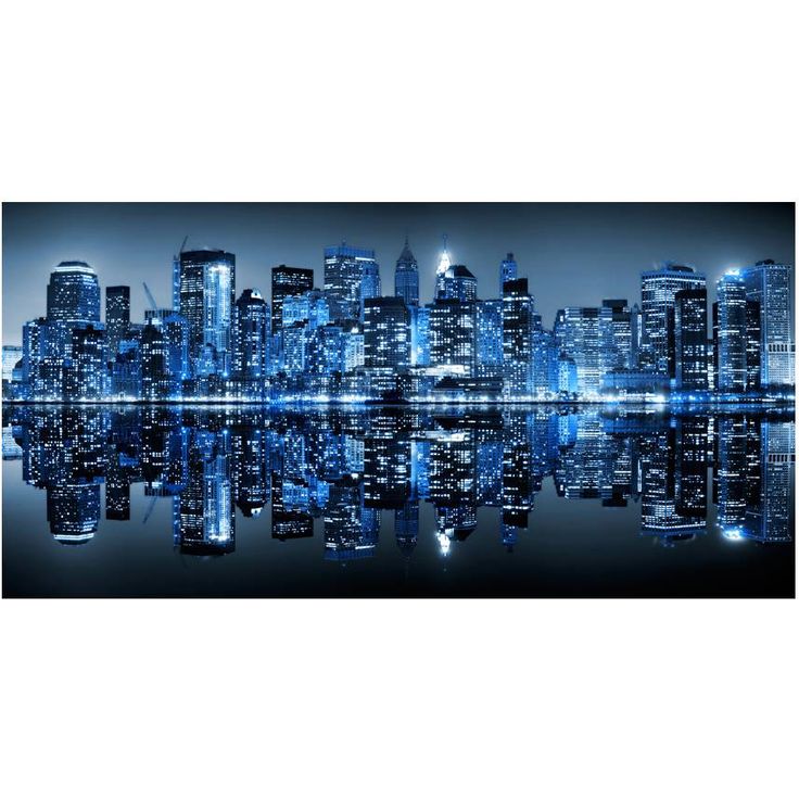Kuvatapetti Artgeist Ocean valot - NYC, 550x270cm