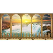 Maisematapetti Artgeist Dream about Niagara Falls, 550x270cm