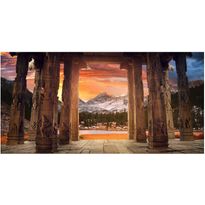 Maisematapetti Artgeist Trail of Rocky Temples, 550x270cm