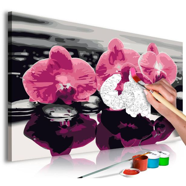DIY-taulu Artgeist Three Orchids , 40x60cm