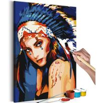 DIY-taulu Artgeist Native American Girl, 60x40cm