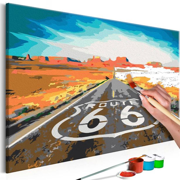 DIY-taulu Artgeist Route 66 , 40x60cm