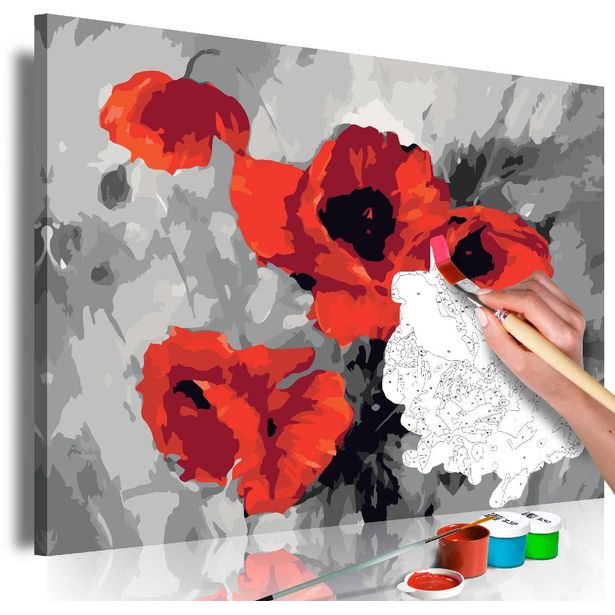 DIY-taulu Artgeist Bouquet of Poppies, 40x60cm