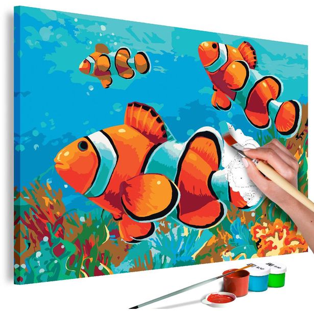 DIY-taulu Artgeist Gold Fishes, 40x60cm
