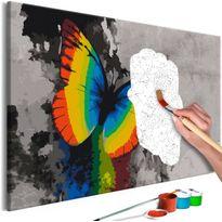 DIY-taulu Artgeist Colourful Butterfly, 40x60cm