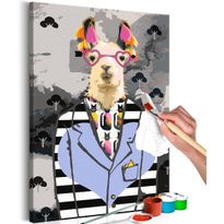 DIY-taulu Artgeist Crazy Alpaca, 60x40cm