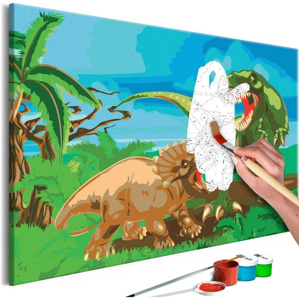 DIY-taulu Artgeist Fight for Territory, 40x60cm