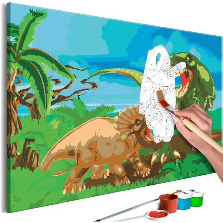 DIY-taulu Artgeist Fight for Territory, 40x60cm