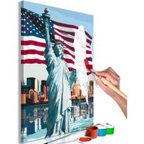 DIY-taulu Artgeist Proud American, 60x40cm