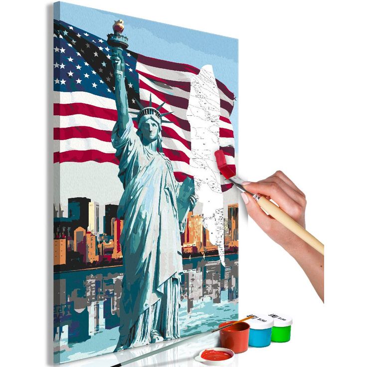 DIY-taulu Artgeist Proud American, 60x40cm