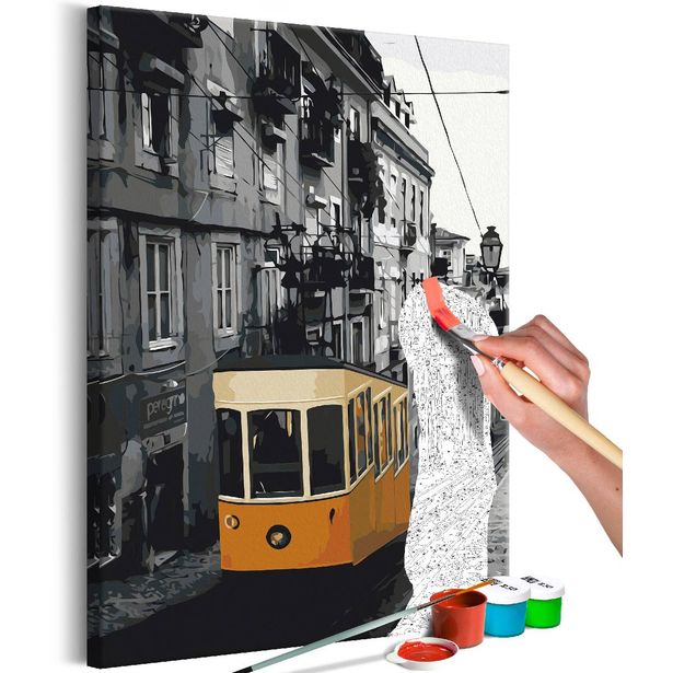 DIY-taulu Artgeist Tram in Lisbon, 60x40cm