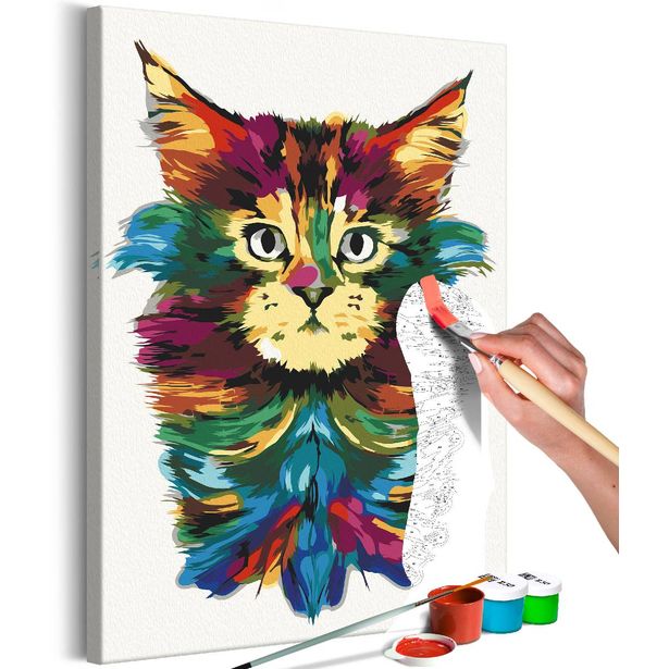 DIY-taulu Artgeist Colourful Mane, 60x40cm