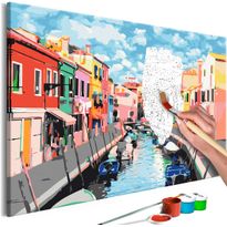 DIY-taulu Artgeist Houses in Burano, 40x60cm