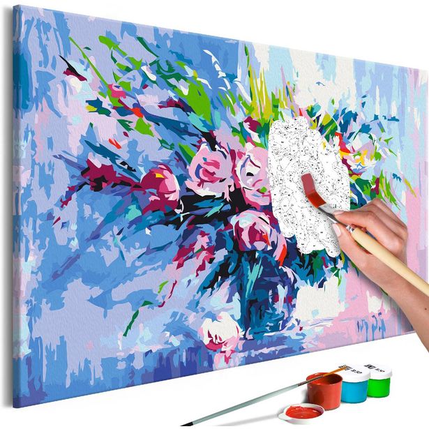 DIY-taulu Artgeist Colorful Bouquet, 40x60cm