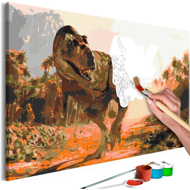 DIY-taulu Artgeist Dangerous Dinosaur, 40x60cm