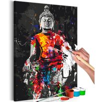 DIY-taulu Artgeist Buddha in Colours, 60x40cm