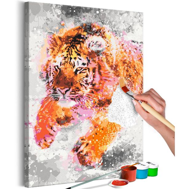 DIY-taulu Artgeist Running Tiger, 60x40cm