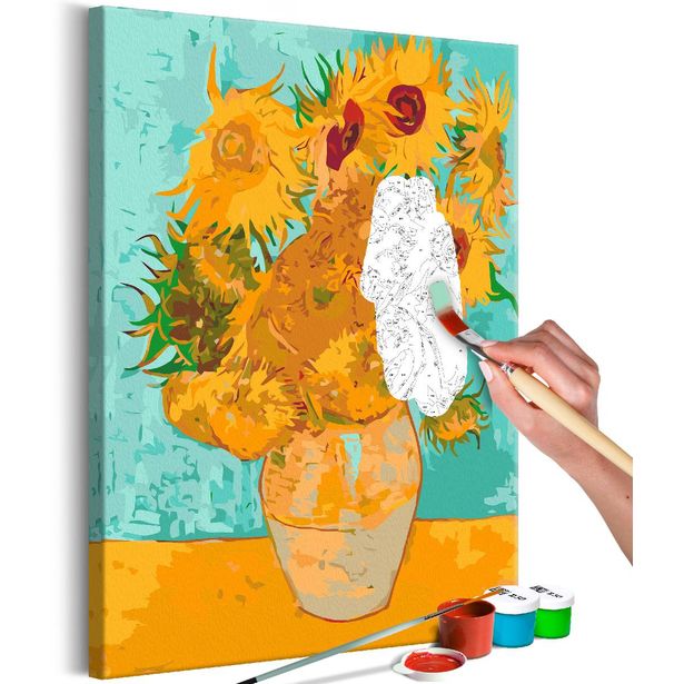 DIY-taulu Artgeist Van Gogh's Sunflowers, 60x40cm