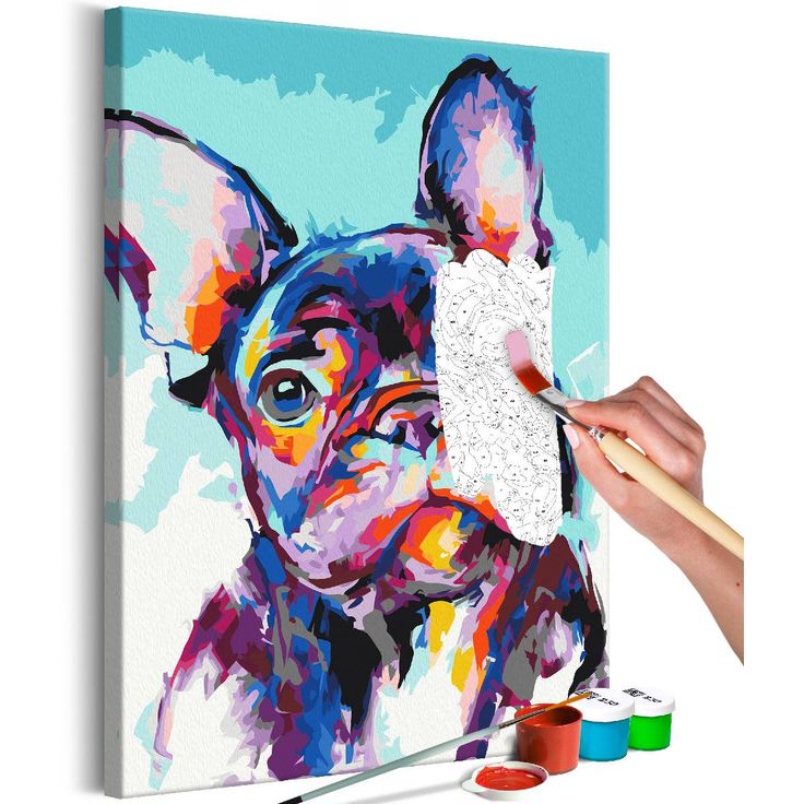 DIY-taulu Artgeist Bulldog Portrait, 60x40cm