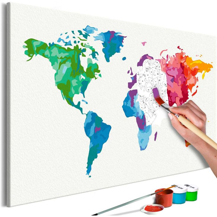 DIY-taulu Artgeist Colours of the World, 40x60cm