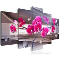 Canvas-taulu Artgeist Orkidea hillityllä taustalla, 100x200cm