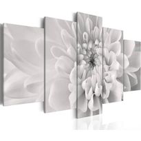 Canvas-taulu Artgeist Dahlia flower in grey shades, eri kokoja