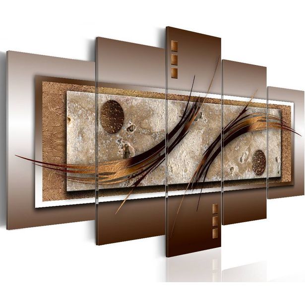 Canvas-taulu Artgeist Delicate shapes and warm colors, eri kokoja