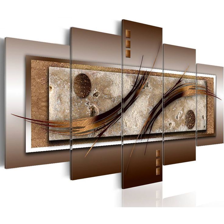 Canvas-taulu Artgeist Delicate shapes and warm colors, eri kokoja