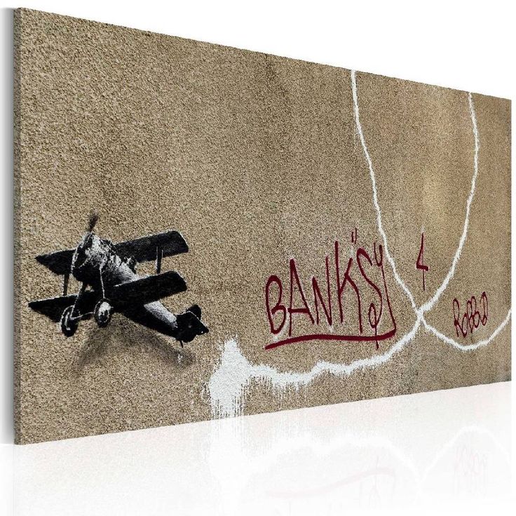 Taulu Artgeist Love plane - Banksy 40x60cm