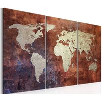 Canvas-taulu Artgeist Rusty Map, eri kokoja