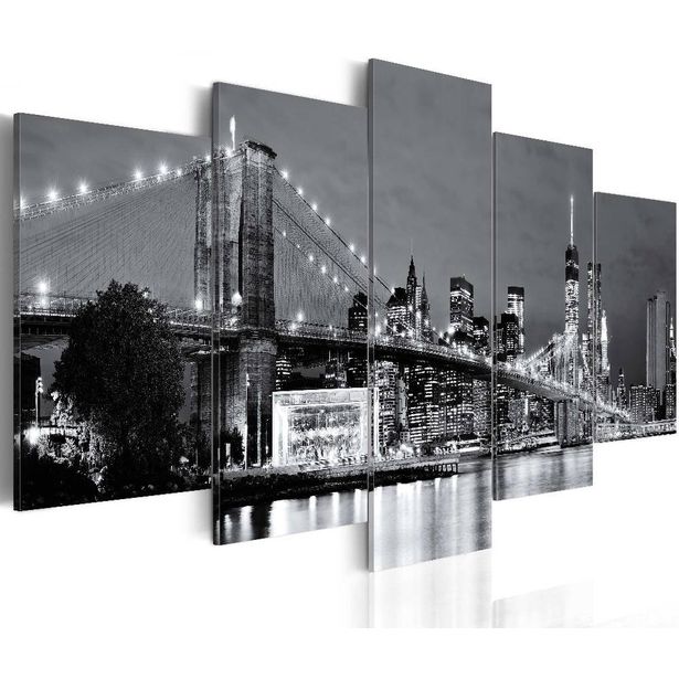 Canvas-taulu Artgeist Black and white glimpse, eri kokoja