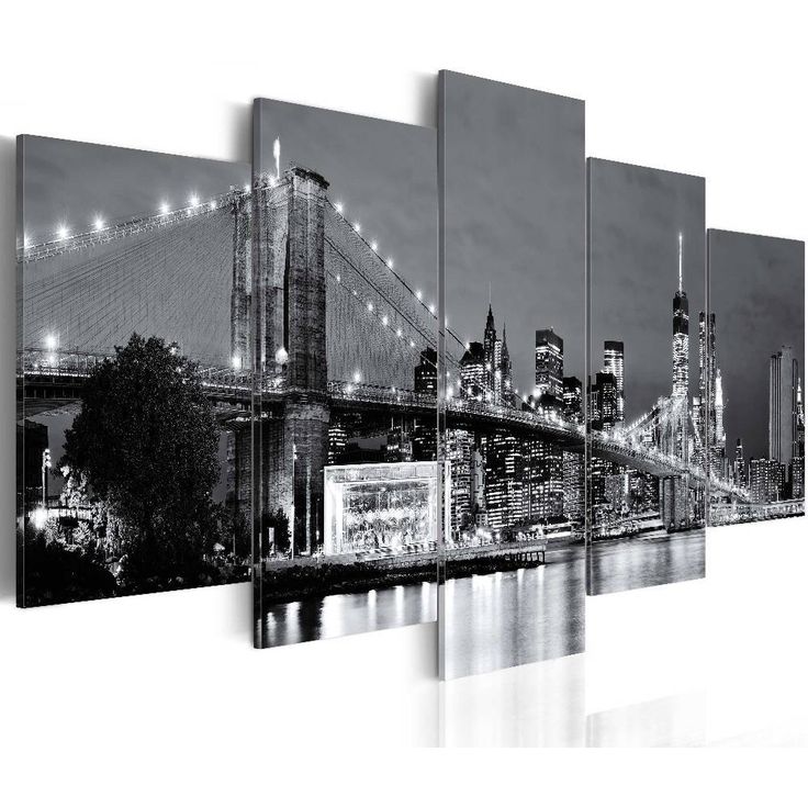Canvas-taulu Artgeist Black and white glimpse, eri kokoja