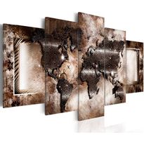 Canvas-taulu Artgeist Platinum map, eri kokoja