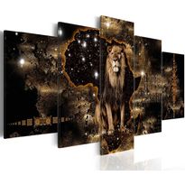 Canvas-taulu Artgeist Golden Lion, eri kokoja