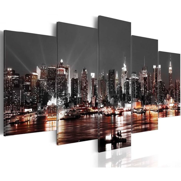 Canvas-taulu Artgeist Grey city, eri kokoja